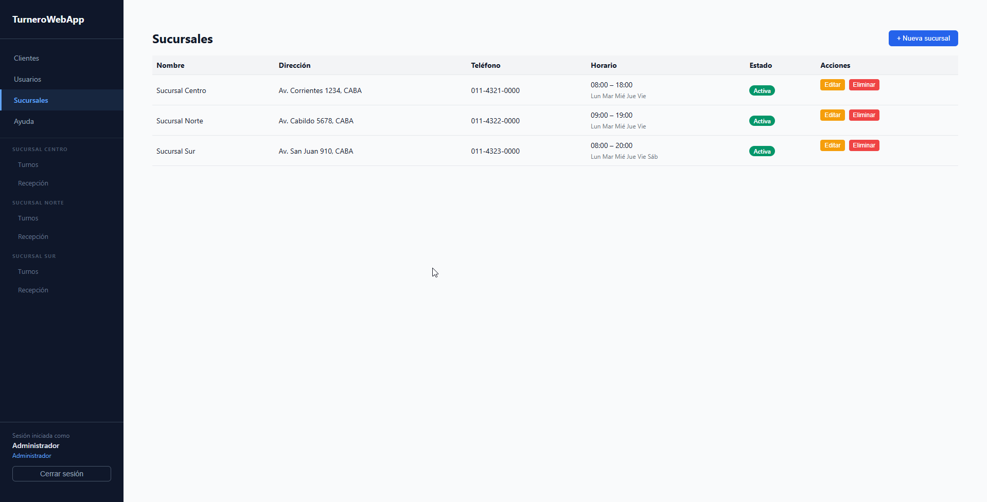 Screenshot 7 de TurnosWeb